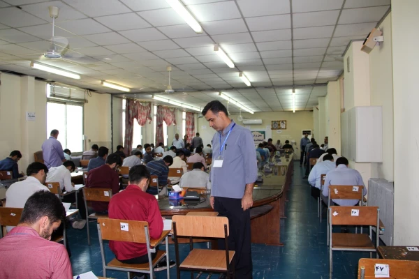 بازدید آقای دکتر کساییان مدیریت محترم امور پردیس های دانشگاه فرهنگیان استان مازندران از برگزاری امتحانات در مرکز