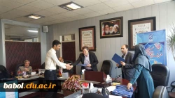 تقدیر از دانشجومعلم مرکز شهید رجایی بابل آقای شهاب رزاقی  خالق برترین اثر دانشجویی تولید محتوای الکترونیکی دانشگاه فرهنگیان اسراسر کشور