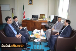 بازدید مهندس رضایی سرپرست مرکز هوشمند سازی دانشگاه فرهنگیان از مرکز شهید رجایی بابل