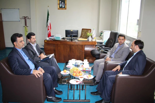 بازدید مهندس رضایی سرپرست مرکز هوشمند سازی دانشگاه فرهنگیان از مرکز شهید رجایی بابل