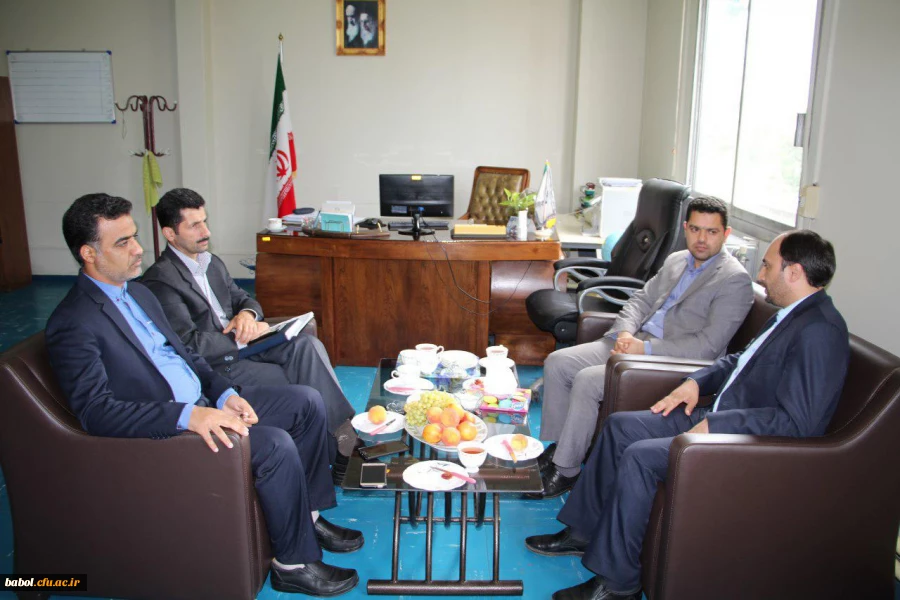 بازدید مهندس رضایی سرپرست مرکز هوشمند سازی دانشگاه فرهنگیان از مرکز شهید رجایی بابل