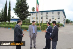 بازدید مهندس رضایی سرپرست مرکز هوشمند سازی دانشگاه فرهنگیان از مرکز شهید رجایی بابل