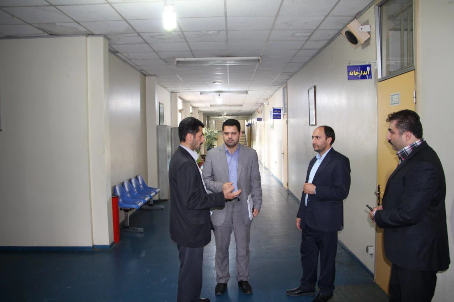 بازدید مهندس رضایی سرپرست مرکز هوشمند سازی دانشگاه فرهنگیان از مرکز شهید رجایی بابل