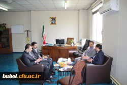 بازدید مهندس رضایی سرپرست مرکز هوشمند سازی دانشگاه فرهنگیان از مرکز شهید رجایی بابل