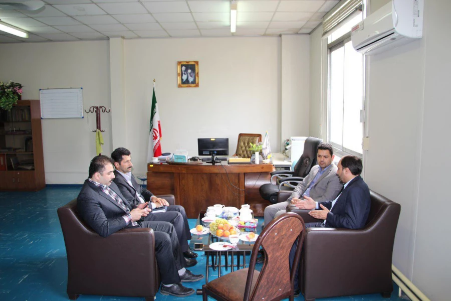 بازدید مهندس رضایی سرپرست مرکز هوشمند سازی دانشگاه فرهنگیان از مرکز شهید رجایی بابل