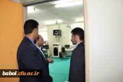 بازدید مهندس رضایی سرپرست مرکز هوشمند سازی دانشگاه فرهنگیان از مرکز شهید رجایی بابل