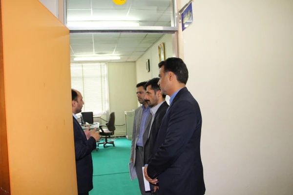 بازدید مهندس رضایی سرپرست مرکز هوشمند سازی دانشگاه فرهنگیان از مرکز شهید رجایی بابل