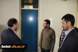 بازدید مهندس رضایی سرپرست مرکز هوشمند سازی دانشگاه فرهنگیان از مرکز شهید رجایی بابل