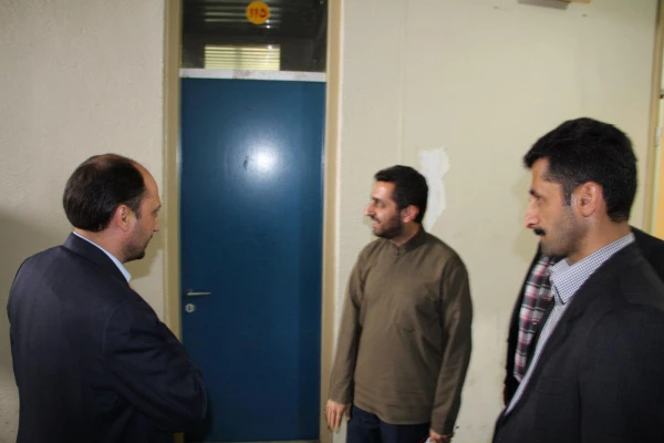 بازدید مهندس رضایی سرپرست مرکز هوشمند سازی دانشگاه فرهنگیان از مرکز شهید رجایی بابل