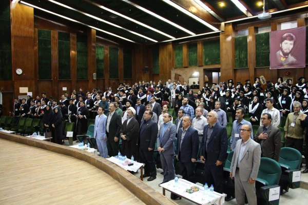 جشن دانش آموختگی دانشجو معلمان دانشگاه فرهنگیان استان مازندران