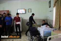 بازدید از آسایشگاه جانبازان امام علی ساری