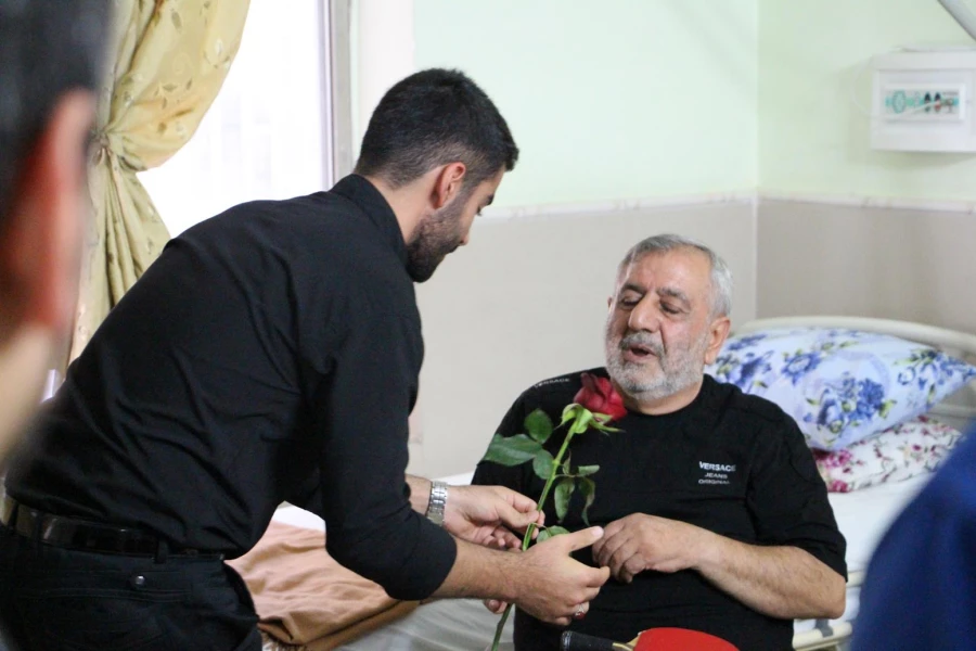 بازدید از آسایشگاه جانبازان امام علی ساری