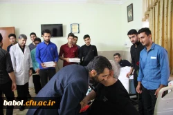 بازدید از آسایشگاه جانبازان امام علی ساری