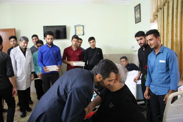 بازدید از آسایشگاه جانبازان امام علی ساری