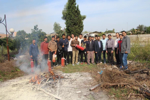 برگزاری مانور ایمنی