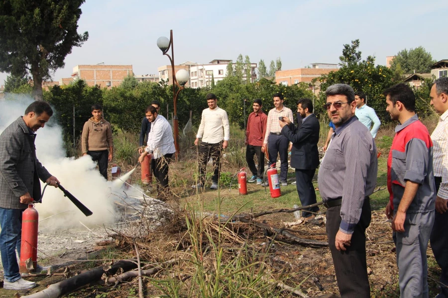 برگزاری مانور ایمنی