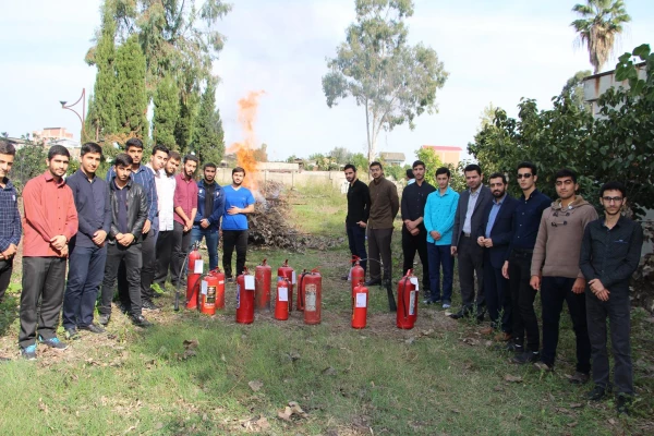 برگزاری مانور ایمنی