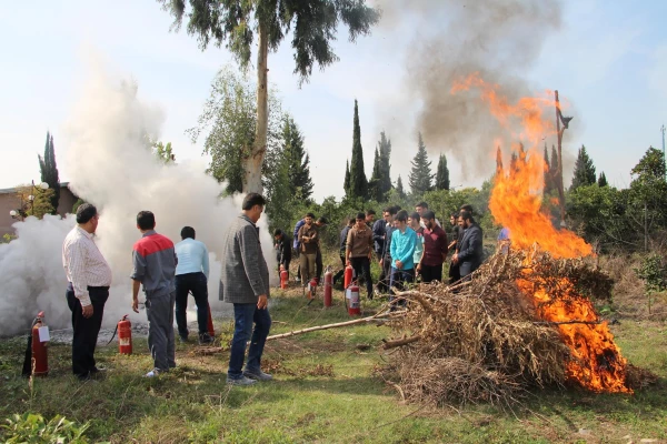 برگزاری مانور ایمنی