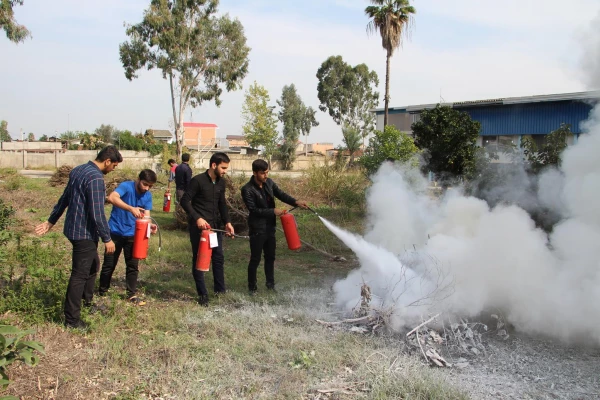 برگزاری مانور ایمنی