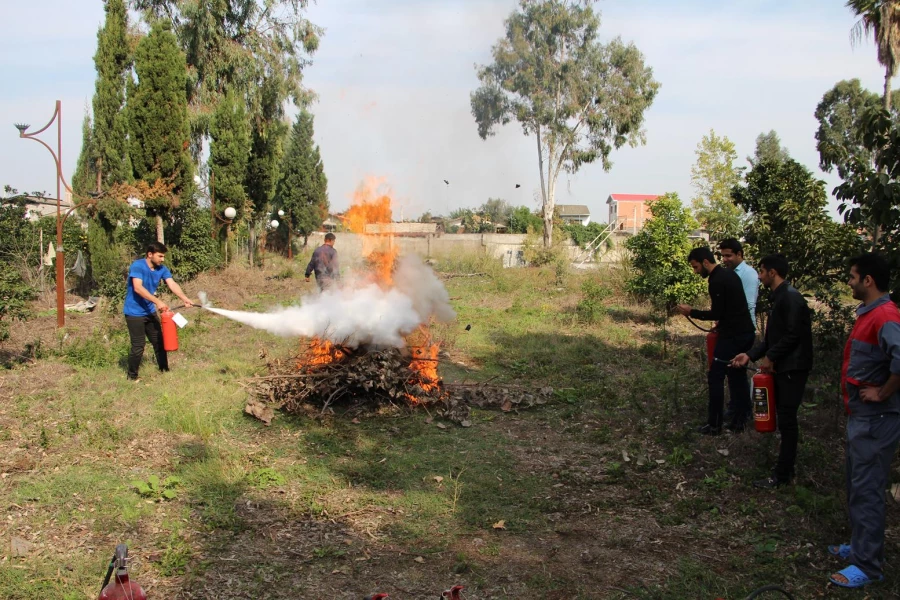 برگزاری مانور ایمنی