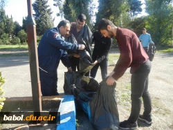 طرح جهادی نظافت در محیط دانشگاه