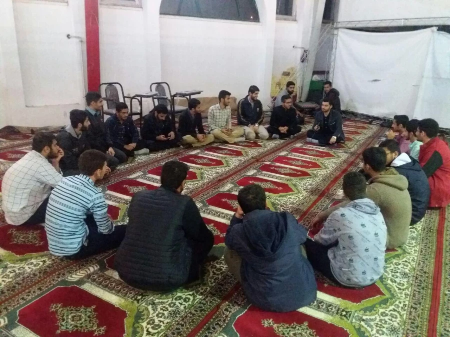 بازدید دانشجو معلمان بسیجی مرکز از نمایشگاه فرهنگی قرآنی صحیفه سبز