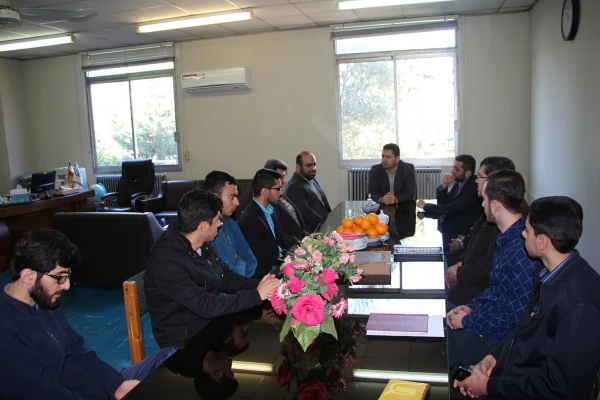 معارفه مسئول بسیج دانشجویی مرکز