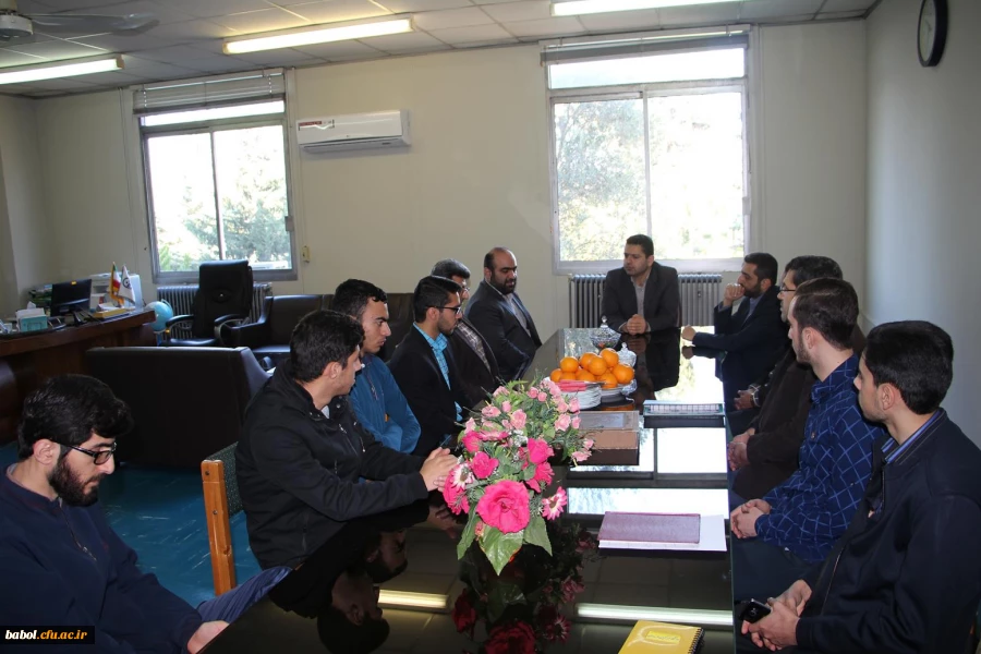 معارفه مسئول بسیج دانشجویی مرکز