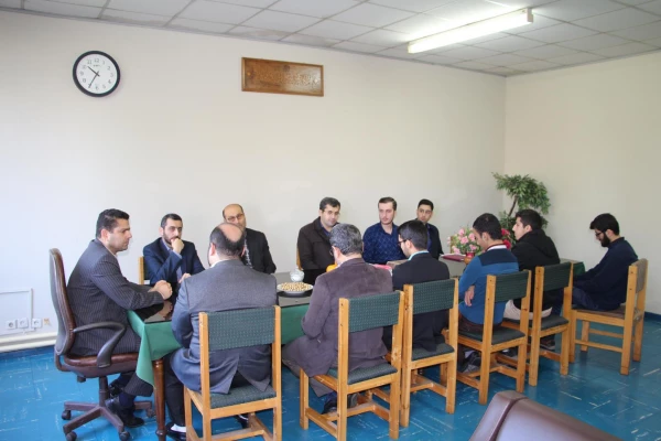 معارفه مسئول بسیج دانشجویی مرکز