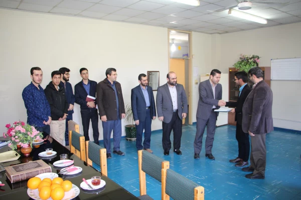 معارفه مسئول بسیج دانشجویی مرکز