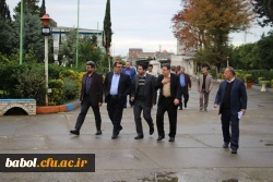 بازدید رئیس دانشگاه فرهنگیان جناب آقای دکتر خنیفر از مرکز بابل