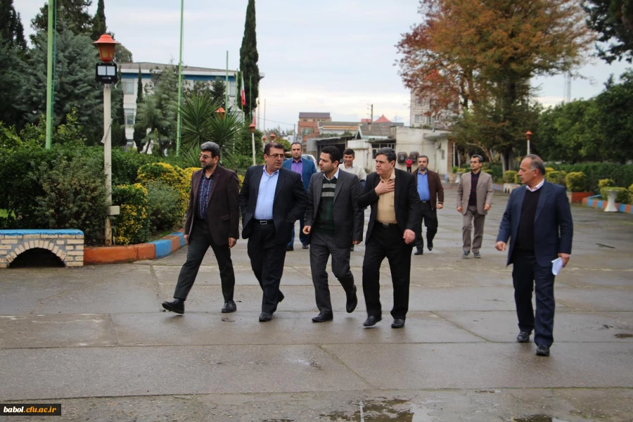 بازدید رئیس دانشگاه فرهنگیان جناب آقای دکتر خنیفر از مرکز بابل