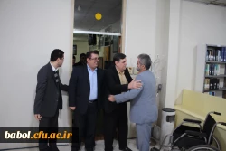 بازدید رئیس دانشگاه فرهنگیان جناب آقای دکتر خنیفر از مرکز بابل