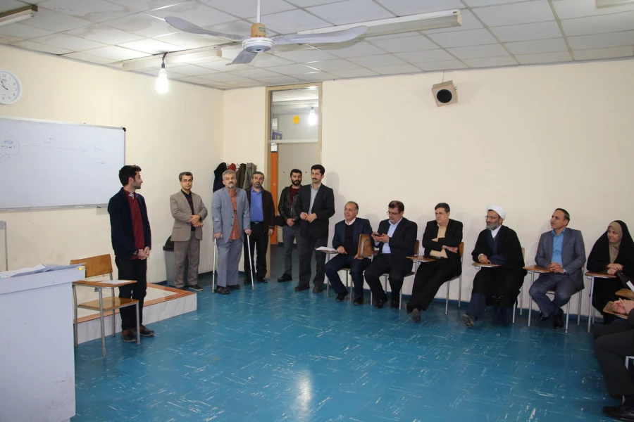 بازدید رئیس دانشگاه فرهنگیان جناب آقای دکتر خنیفر از مرکز بابل