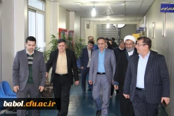 بازدید رئیس دانشگاه فرهنگیان جناب آقای دکتر خنیفر از مرکز بابل