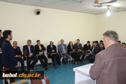 بازدید رئیس دانشگاه فرهنگیان جناب آقای دکتر خنیفر از مرکز بابل