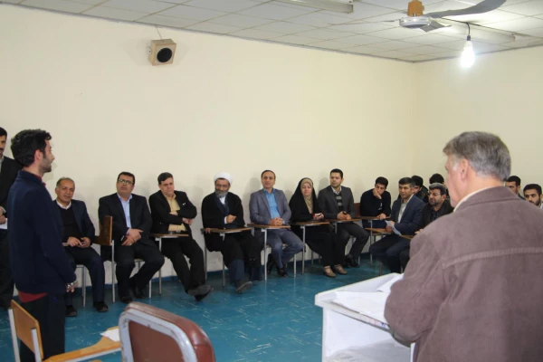 بازدید رئیس دانشگاه فرهنگیان جناب آقای دکتر خنیفر از مرکز بابل