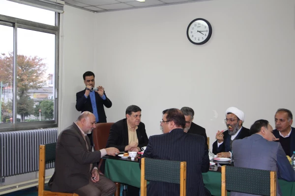 بازدید رئیس دانشگاه فرهنگیان جناب آقای دکتر خنیفر از مرکز بابل