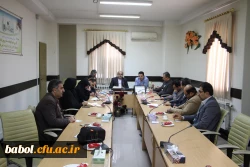 حضور سرپرست محترم دانشگاه فرهنگیان بابل در جلسه شورای معاونین آموزش و پرورش بابل