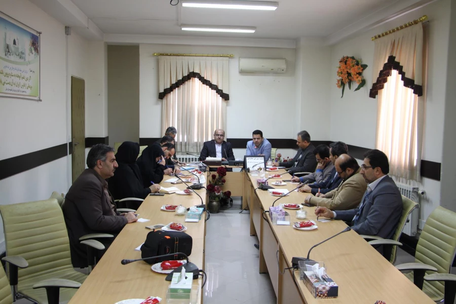 حضور سرپرست محترم دانشگاه فرهنگیان بابل در جلسه شورای معاونین آموزش و پرورش بابل