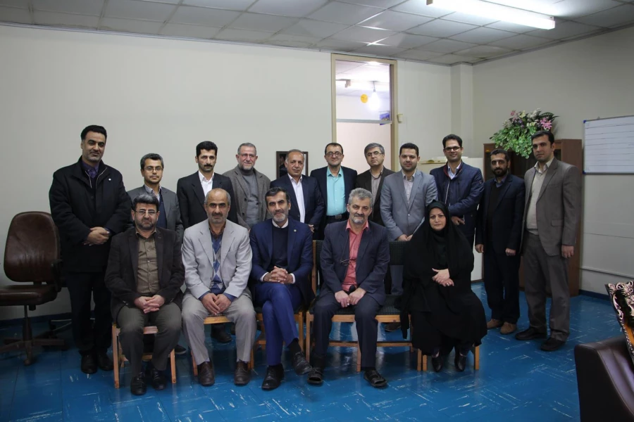 آئین تکریم و نکوداشت  بازنشستگی همکار ارزشمند جناب آقای حسینی