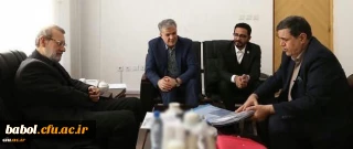 دیدار رییس دانشگاه فرهنگیان با رییس مجلس شورای اسلامی