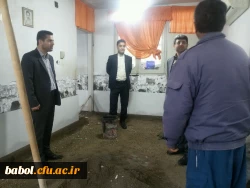 بازدید میدانی از مناطق سیل زده