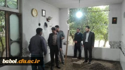 بازدید از مناطق سیل زده تالار پشت