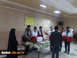 برگزاری انتخابات شورای کانون دانشجویی هلال احمر