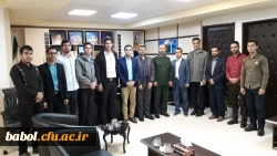 دیدار با فرمانده سپاه پاسداران شهرستان بابل