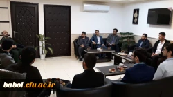 دیدار با فرمانده سپاه پاسداران شهرستان بابل