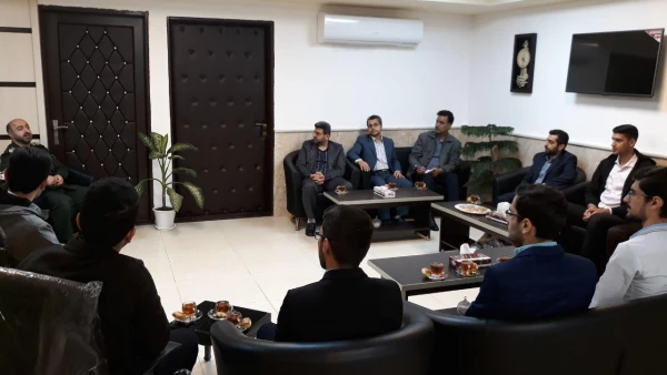 دیدار با فرمانده سپاه پاسداران شهرستان بابل