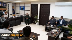 دیدار با فرمانده سپاه پاسداران شهرستان بابل