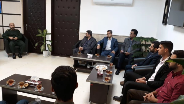 دیدار با فرمانده سپاه پاسداران شهرستان بابل